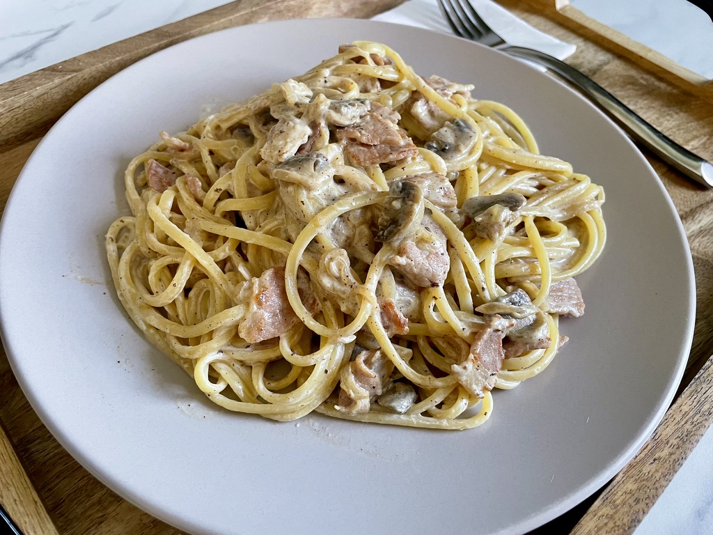 Miso Fusion Pasta - East Meets West